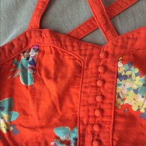 Cross-back summer dress